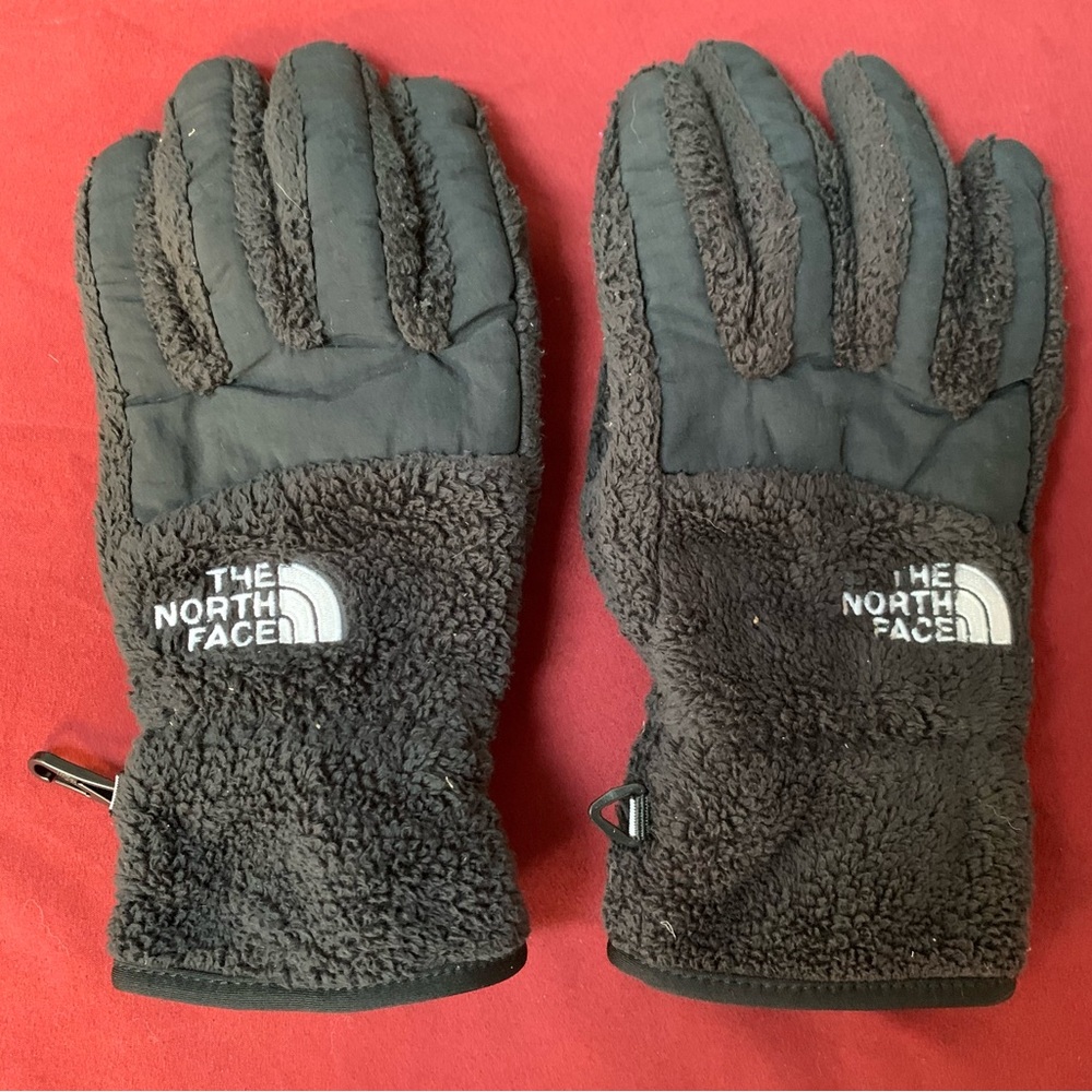 The North Face Charcoal Fleece Gloves